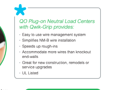 Q.O. Loadcenters with Plug-On Neutral