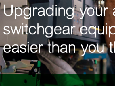 Upgrading Switchgear is easy